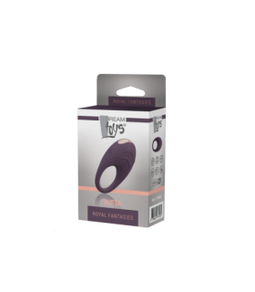 Ерекційне віброкільце Dream Toys Royal Fantasies фіолетове, 7 х 4 см - No Taboo