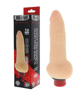 Реалистичный вибратор киберкожевый, мультискоростной 18 см - No Taboo