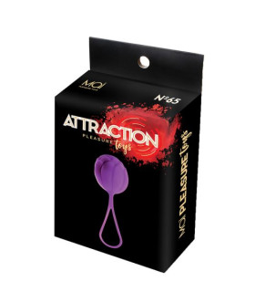 Фіолетовий вагінальний кулька MAI No.65 - No Taboo