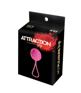 Рожевий вагінальний кулька MAI No.65 - No Taboo