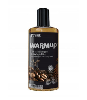 Массажное масло согревающее, съедобное WARMup Coffee, 150 ml - No Taboo