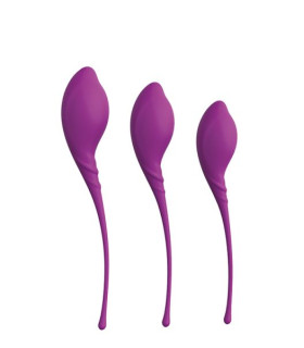 Вагінальні кульки набір PLEASURE BALLS & EGGS Kegel EXERCISE SET - No Taboo