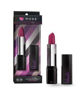 Вибратор помада ROSE LIPSTICK VIBE в гигиеничном футляре, 10.1 см х 1.9 см - No Taboo