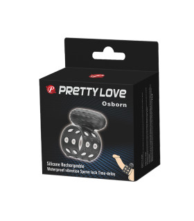 Насадка на член с вибрацией черная - No Taboo