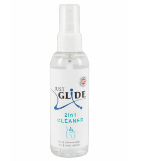 Спрей очиститель для ухода за игрушками - Just Glide 2in1 Cleaner, 100 мл - No Taboo