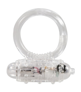 Силиконовое эрекционное кольцо с вибрацией - No Taboo