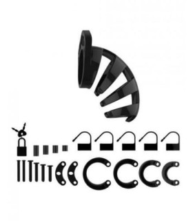 Пояс вірності чорний ManCage 02 Chastity Cage - No Taboo