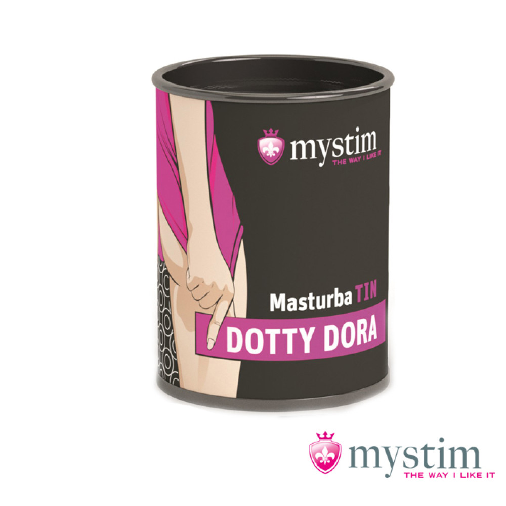 Мастурбатор мужской Dotty Dora Dots Mystim, белый (36214), zoom