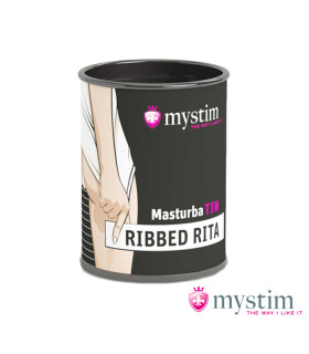 Мастурбатор нереалистичный Mystim для мужчин, белый - No Taboo