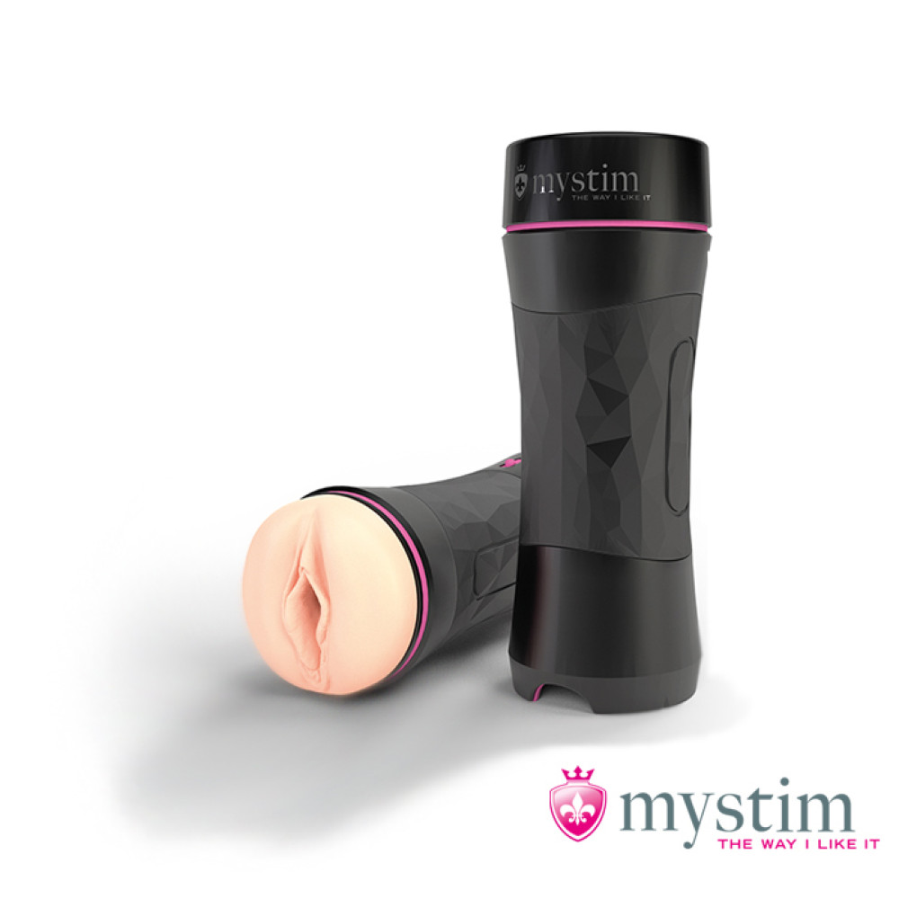 Мастурбатор-вагина с воздушным клапаном Mystim бежевый, 22 см х 8.4 см (43175), zoom