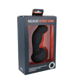 Масажер простати з вібрацією Nexus чорний, 15 х 4.5 см - No Taboo