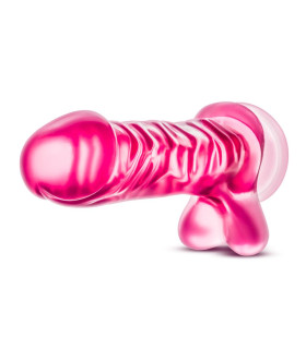 Фаллоимитатор реалистичный Blush на присоске, розовый, 19 х 5 см - No Taboo