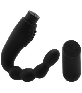 Масажер простати Zero Tolerance чорний, 10 х 2.2 см - No Taboo