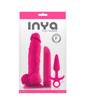 Набір з трьох секс-іграшок NS Novelties рожевий - No Taboo