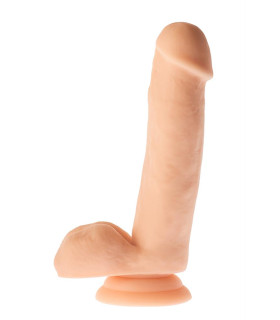 Фалоімітатор реалістичний Mr. Dixx на присосці, бежевий, 18 х 3. 9 см - No Taboo