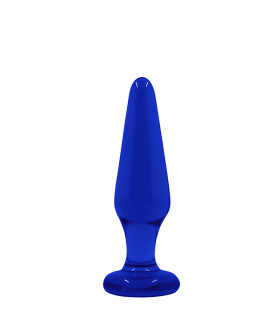Анальная пробка NS Novelties синяя, 10.6 х 2.8 см - No Taboo