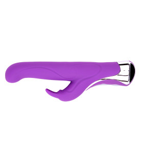Вібратор-кролик Chisa фіолетовий, 24 х 3.4 см - No Taboo