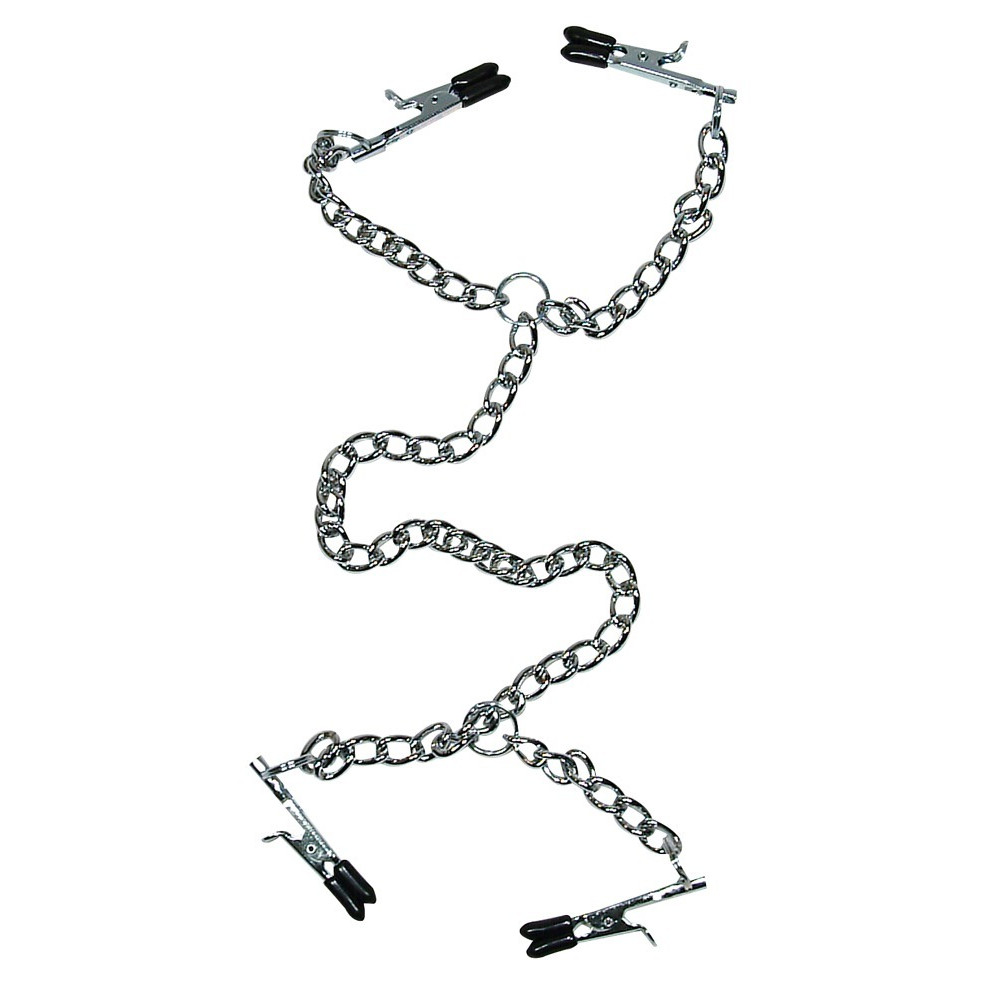 Прищепки на соски и половые губы (5773), zoom