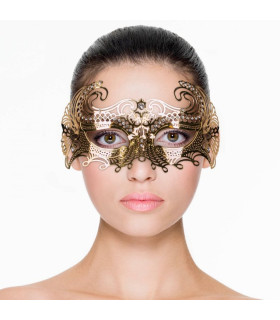 Маска металева золото Easytoys Venetiaans Masker - No Taboo