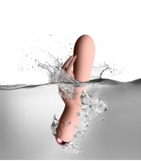 Вібратор-кролик, водонепроникний, рожевий, 19 х 3.7 см - No Taboo