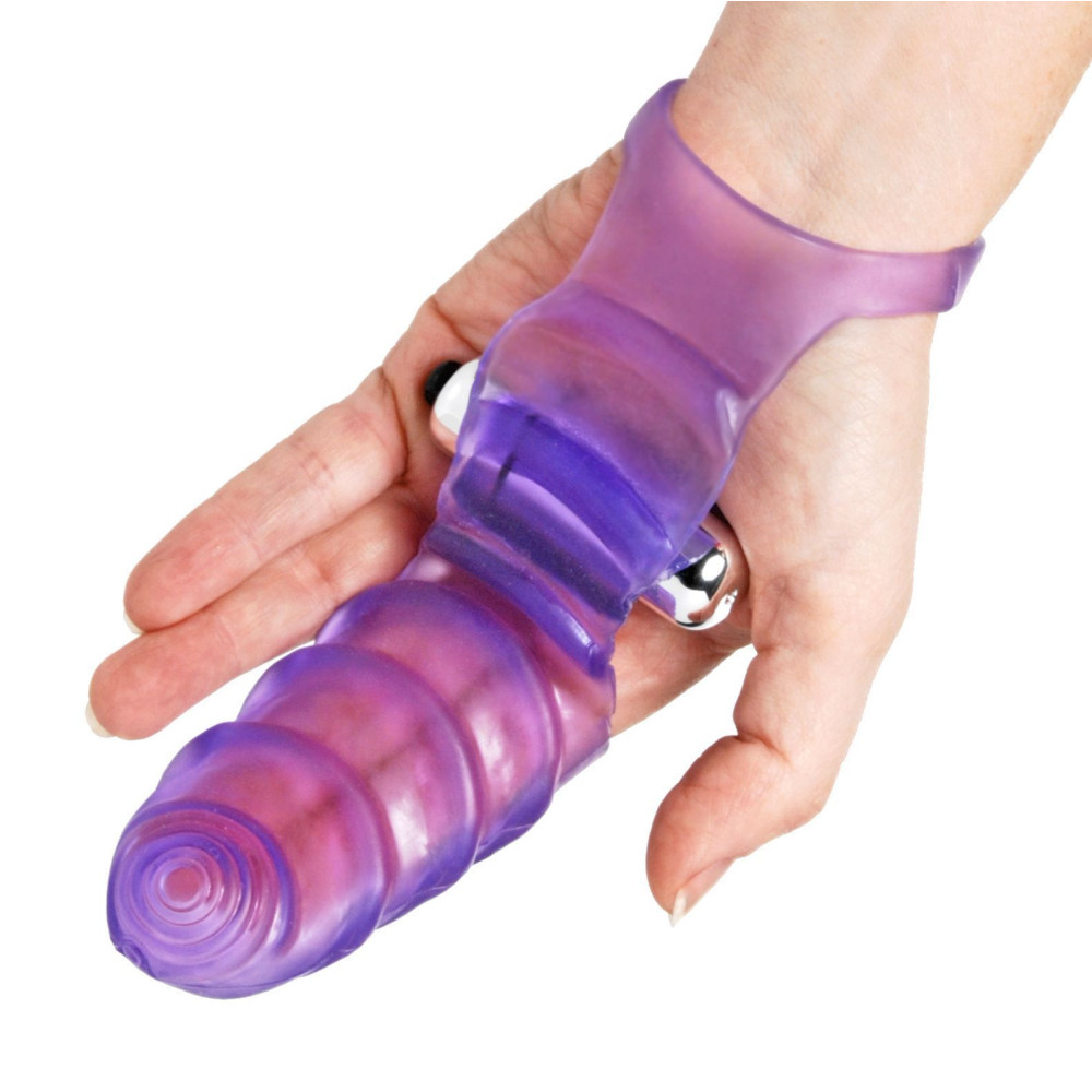 Вібронасадка на палець для точки G Finger Banger G-spot Finger Vibrator (41299), zoom