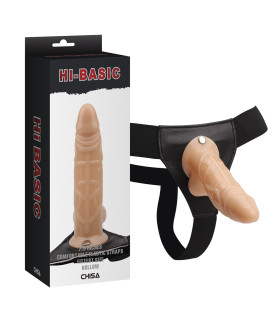 Фаллопротез реалистичный Chisa с трусиками на резинке, 19 х 4 см - No Taboo