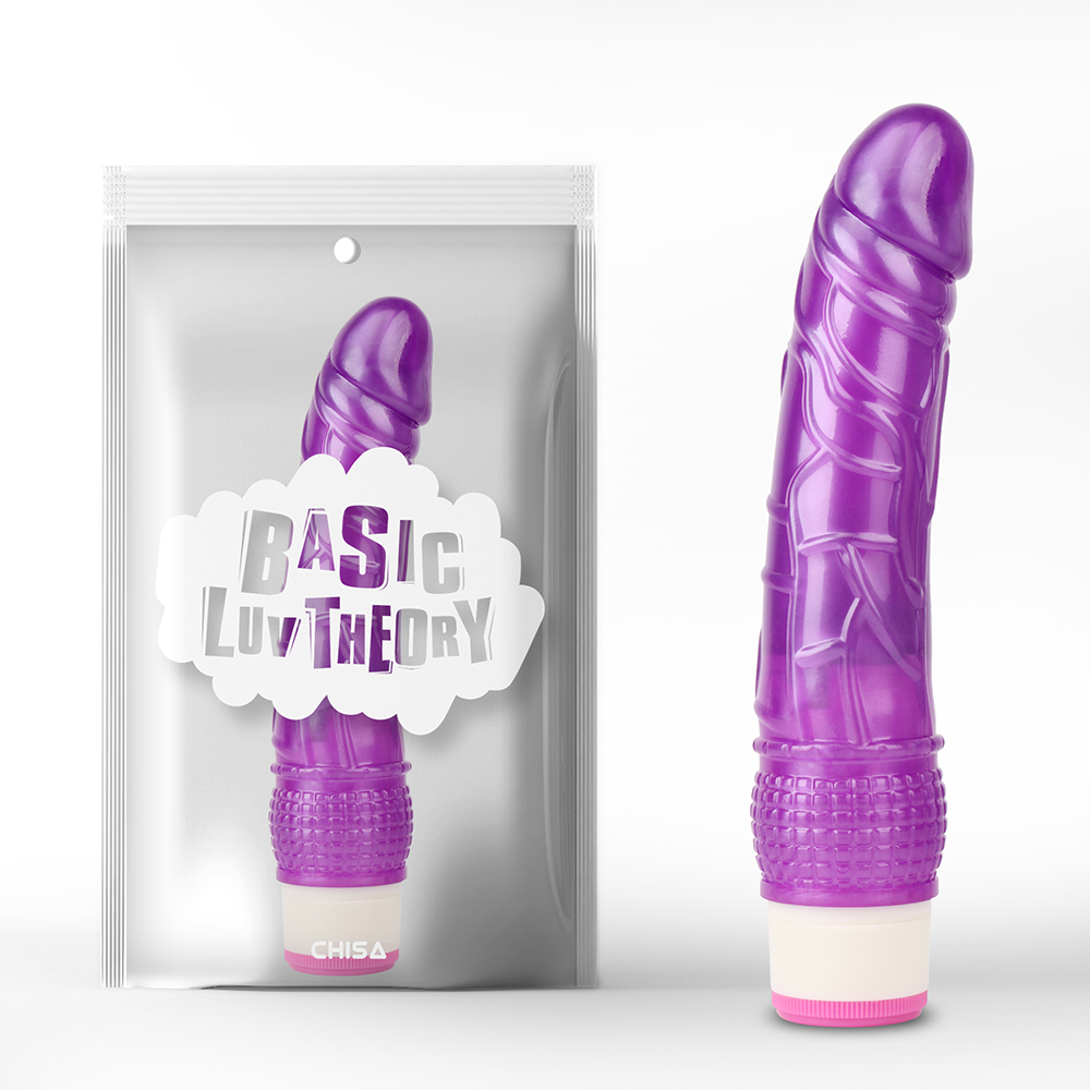 Вибратор реалистичный Chisa Wild Penetrator, на батарейках, фиолетовый, 20.5 х 4.2 см (41629), zoom