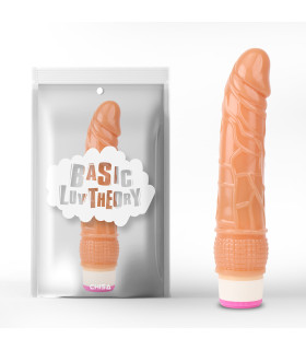 Вибратор реалистичный Chisa Wild Penetrator, на батарейках, бежевый, 20.5 х 4.2 см - No Taboo