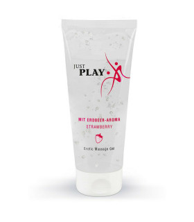 Лубрикант на водній основі, зі смаком полунички, 200 мл - No Taboo