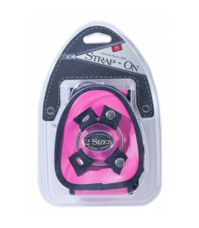 Труси для страпона, з двома металевими кільцями, рожеві - No Taboo