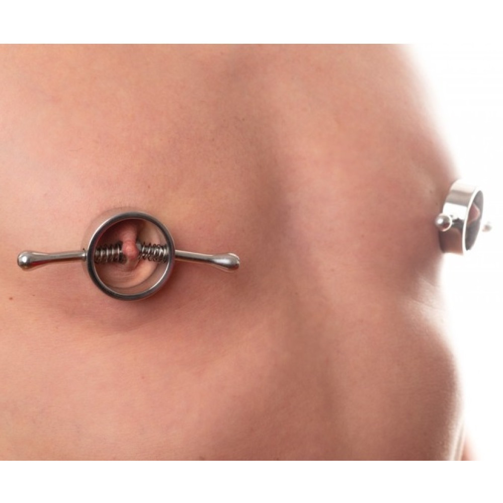 Затискачі для сосків Fetish на пружині, металеві (40588), zoom