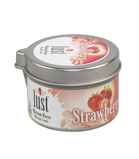 Свеча массажная Orion, с ароматом клубники, 50 мл - No Taboo