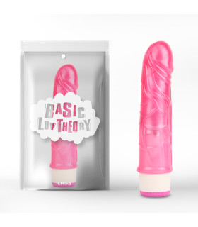 Вибратор реалистичный Chisa розовый, 17.5 х 4 см - No Taboo