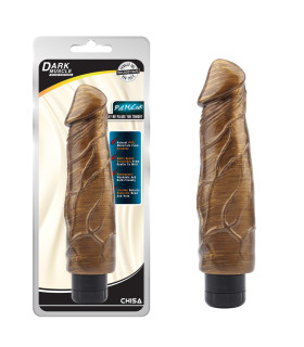 Вибратор большой Chisa, золотистый, 23.5 х 5.5 см - No Taboo