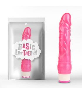 Вибратор реалистичный Chisa Wild Penetrator, на батарейках, розовый, 20.5 х 4.2 см - No Taboo