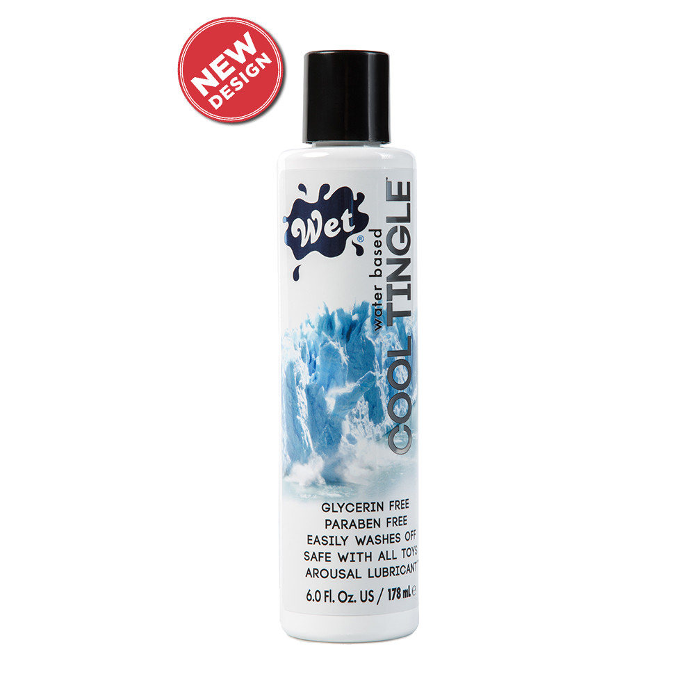 Лубрикант Wet Cool Tingle 178 мл, на водній основі з освіжаючим ефектом (43026), zoom