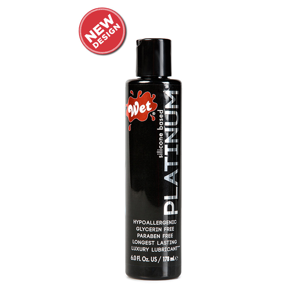 Лубрикант на силіконовій основі Wet Platinum, 178 мл (43024), zoom