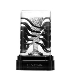 Мастурбатор Tenga Crysta Leaf прозорий, 12 х 5 см - No Taboo