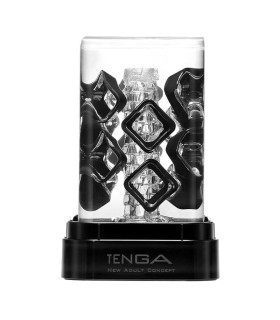 Мастурбатор Tenga Crysta Block прозорий, 12 х 5 см - No Taboo