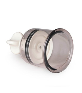 Вакуумные помпы для сосков Easytoys серые, 2 шт, 10 х 5 см - No Taboo