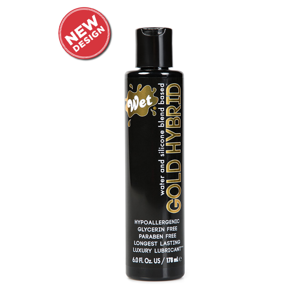 Лубрикант Wet Gold Hybrid водно-силиконовый, 178 мл (43027), zoom