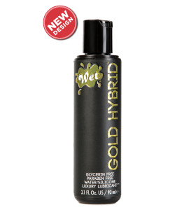 Лубрикант Wet Gold Hybrid, 93 мл, водно-силиконовый - No Taboo