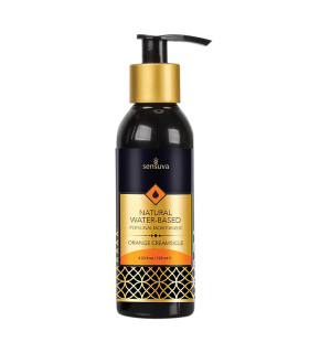 Лубрикант на водной основе Sensuva с ароматом апельсинового мороженого, 125 мл - No Taboo