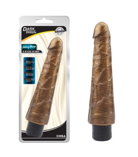 Вибратор реалистичный Chisa Johnny Boner золотой, 23 х 4.8 см - No Taboo