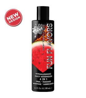 Лубрикант 4 в 1 с эффектом разогрева, 89 мл, Wet Warming Juicy Watermelon со вкусом арбуза - No Taboo