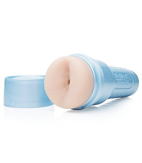 Мастурбатор-попка из киберкожи, телесного цвета, в колбе, Fleshjack boys BOOMER BANKS BUTT SONIC BOOM - No Taboo