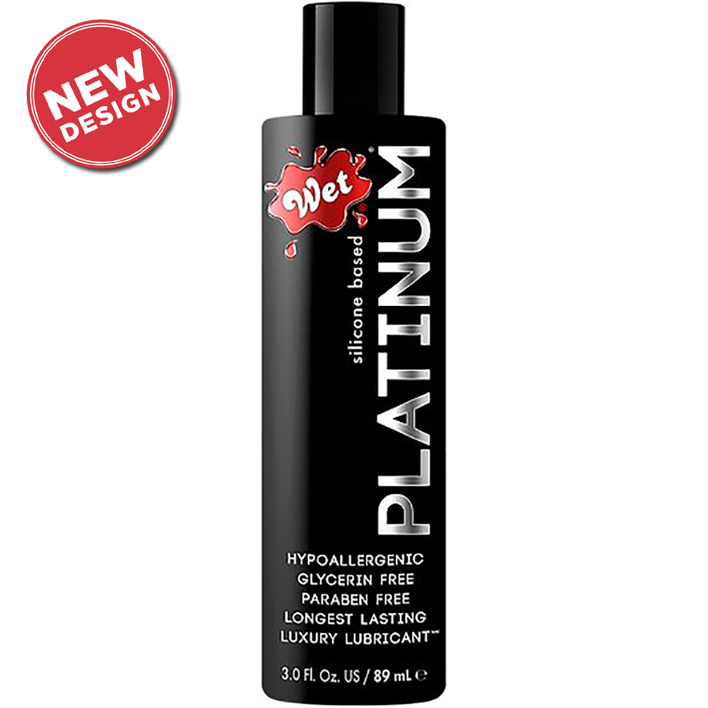 Лубрикант на силиконовой основе Wet Platinum, 89 мл (4356), zoom