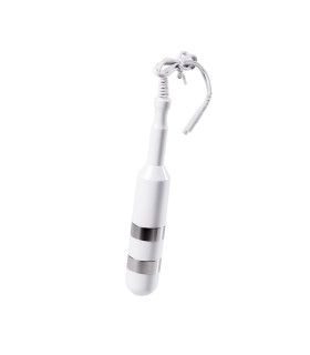 Електростимулятор анально-вагінальний Mystim Don Juan, білий, 14 х 2.5 см - No Taboo