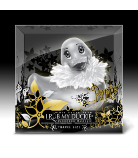 Вибратор уточка I Rub My Duckie, серебро - No Taboo