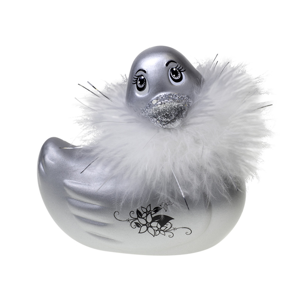 Вибратор уточка I Rub My Duckie, серебро (42326), zoom